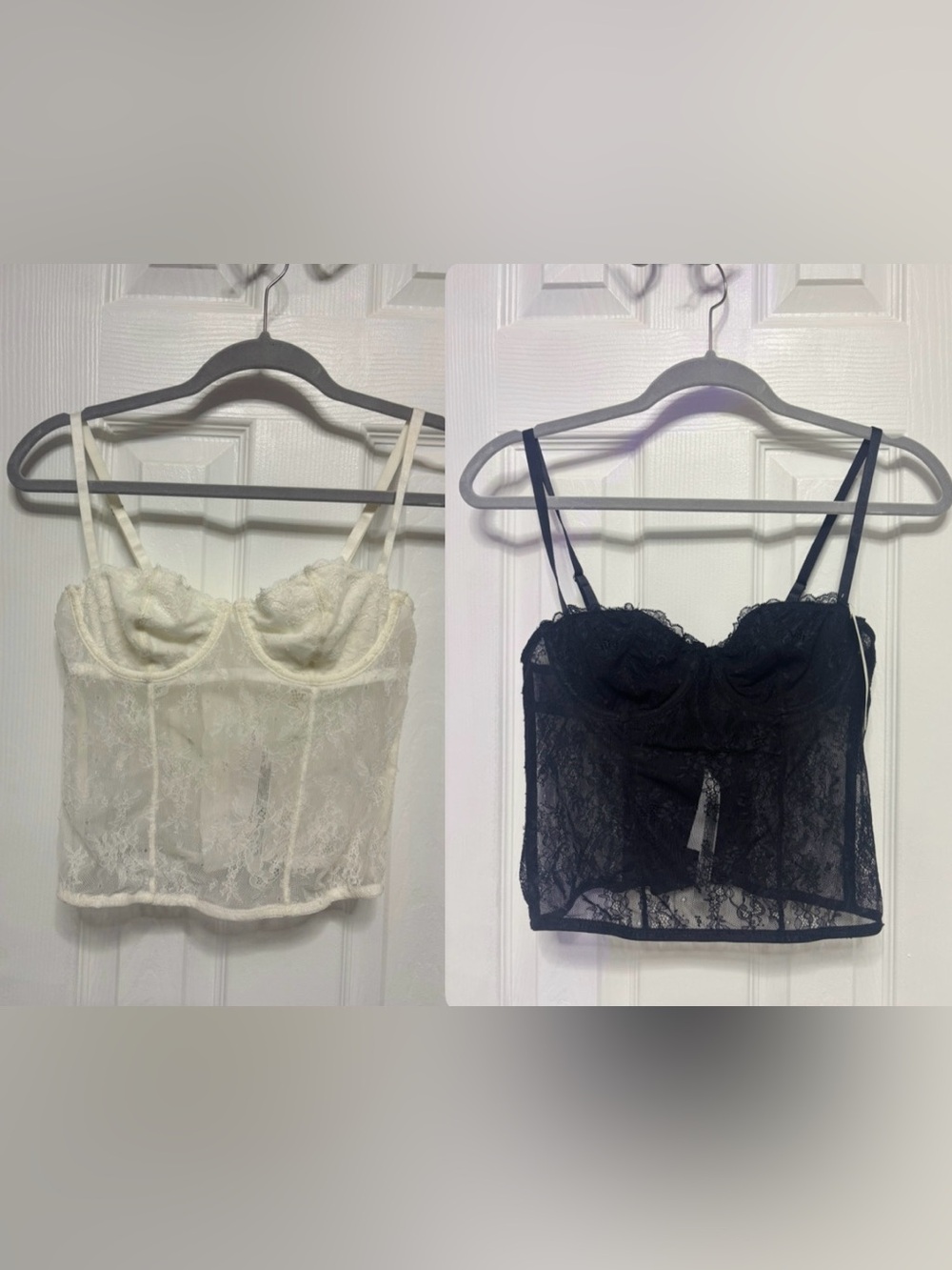 Urban Outfitters Lace Top/Corset bundle